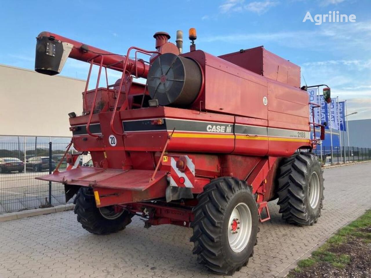 Moissonneuse-batteuse CASE IH AF 2188 SCHNEIDWERK + PFLÜCKER - Photo 5