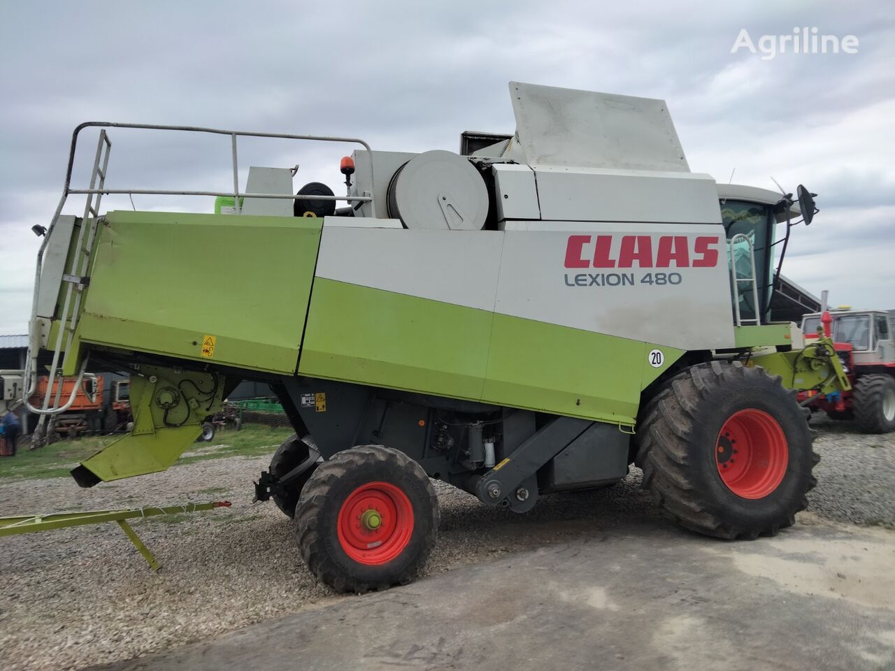Moissonneuse-batteuse CLAAS Lexion 480 - Photo 2