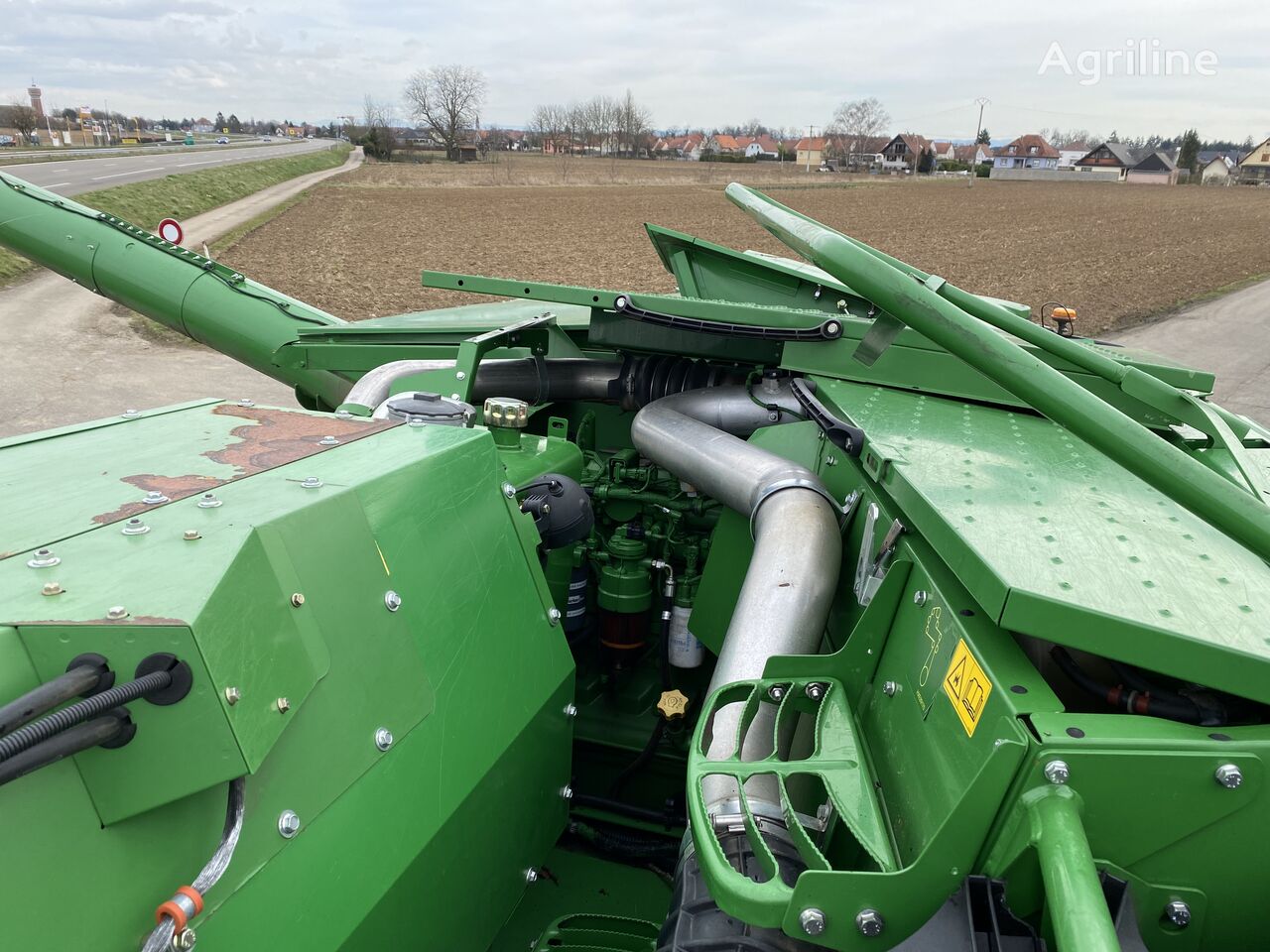 Moissonneuse-batteuse JOHN DEERE W 540 Hill/Master endommagee - Photo 18