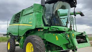 Moissonneuse-batteuse JOHN DEERE W 540 Hill/Master endommagee - Photo 4