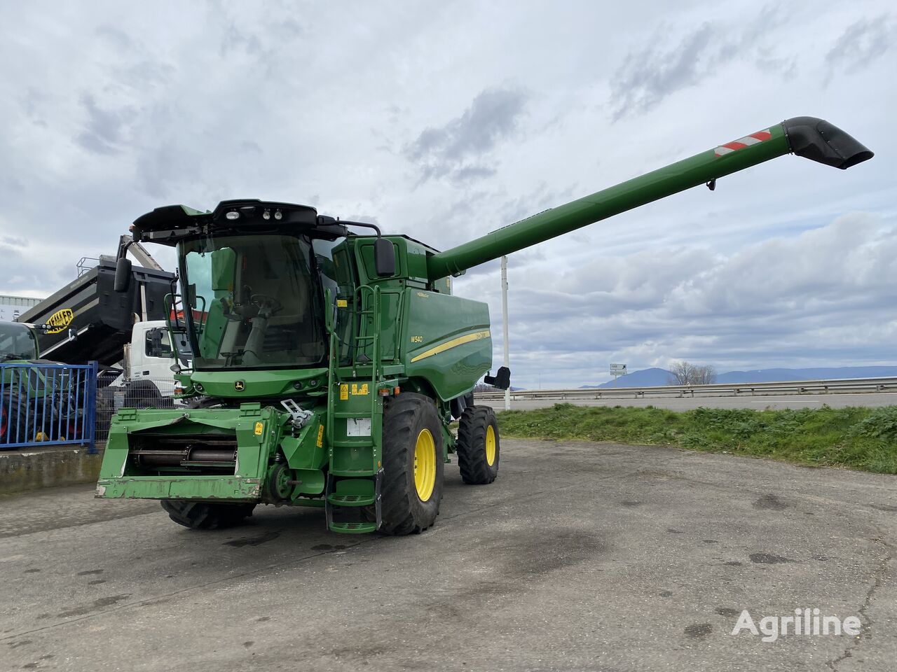 Moissonneuse-batteuse JOHN DEERE W 540 Hill/Master endommagee - Photo 34