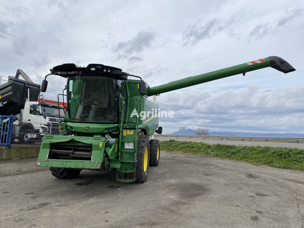 Moissonneuse-batteuse JOHN DEERE W 540 Hill/Master endommagee - Photo 35