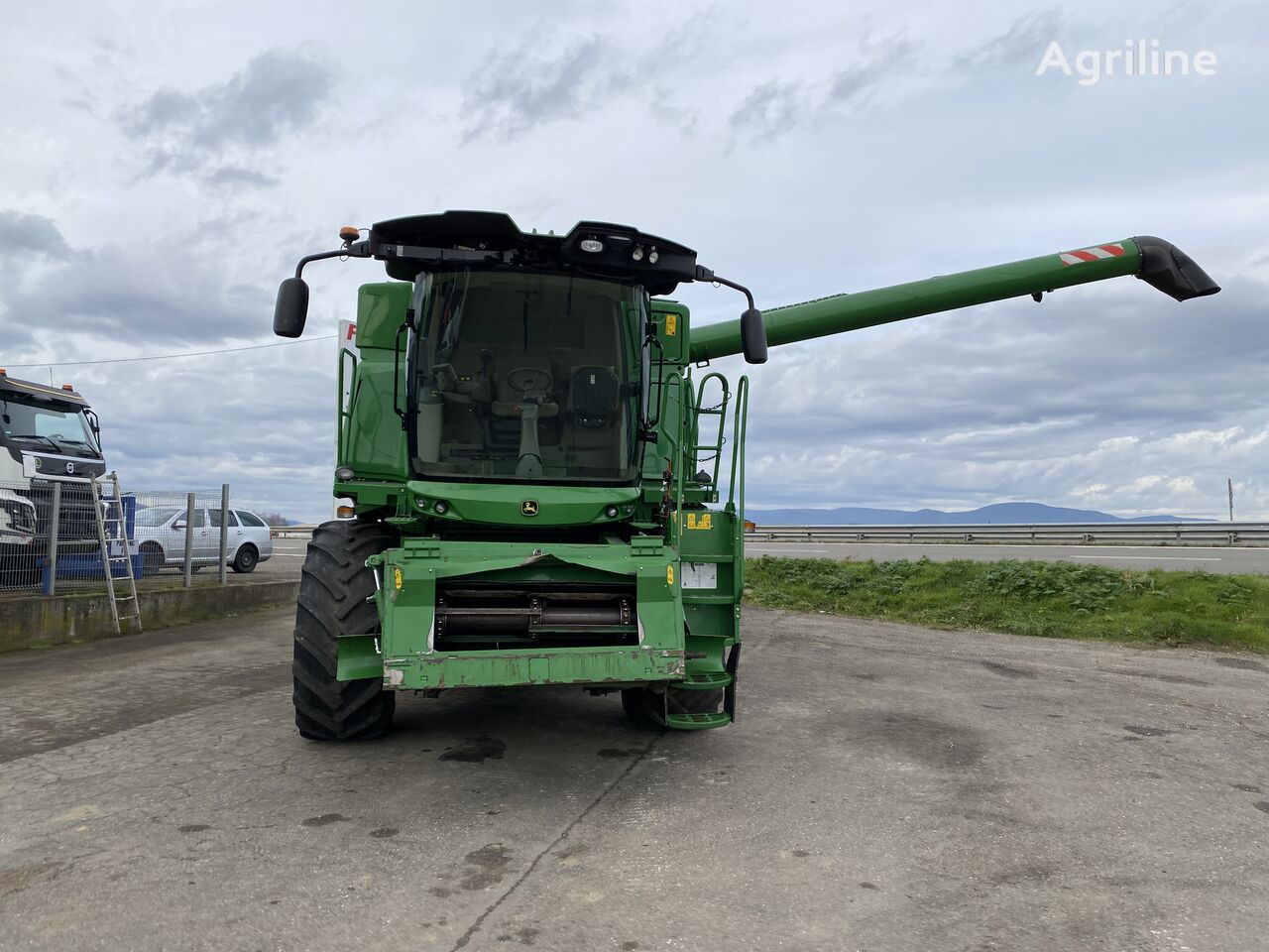 Moissonneuse-batteuse JOHN DEERE W 540 Hill/Master endommagee - Photo 38