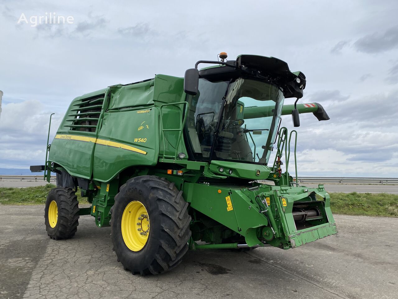 Moissonneuse-batteuse JOHN DEERE W 540 Hill/Master endommagee - Photo 41