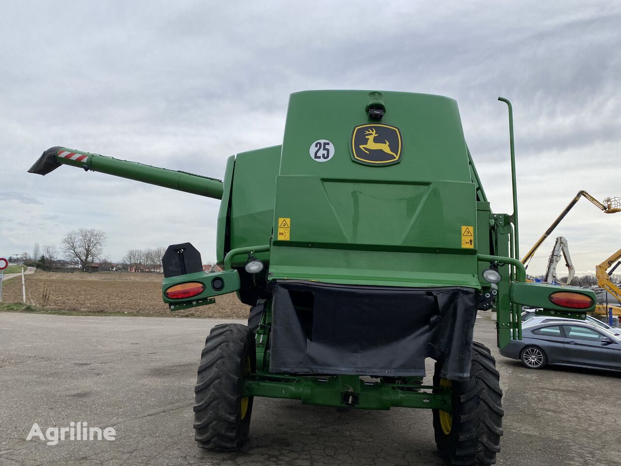 Moissonneuse-batteuse JOHN DEERE W 540 Hill/Master endommagee - Photo 47