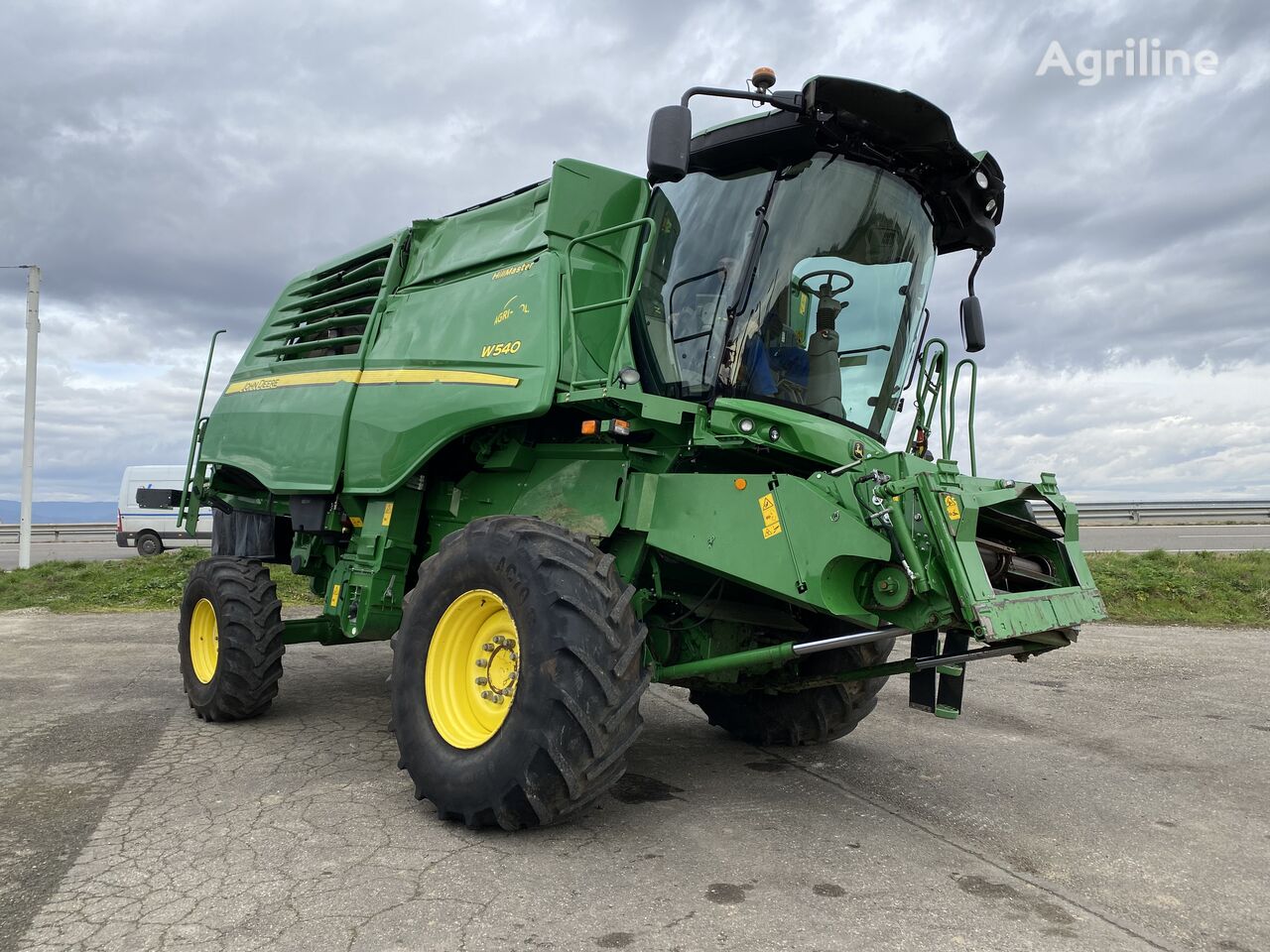 Moissonneuse-batteuse JOHN DEERE W 540 Hill/Master endommagee - Photo 53