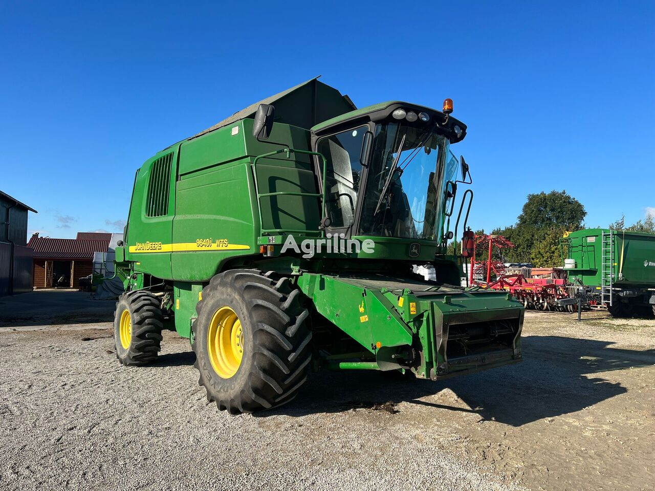 Moissonneuse-batteuse JOHN DEERE 9640i WTS - Photo 2
