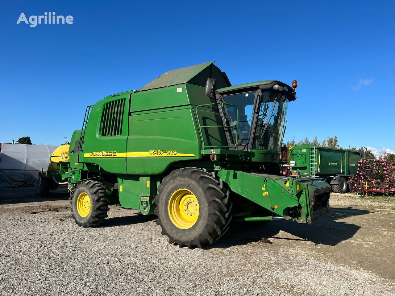 Moissonneuse-batteuse JOHN DEERE 9640i WTS - Photo 12