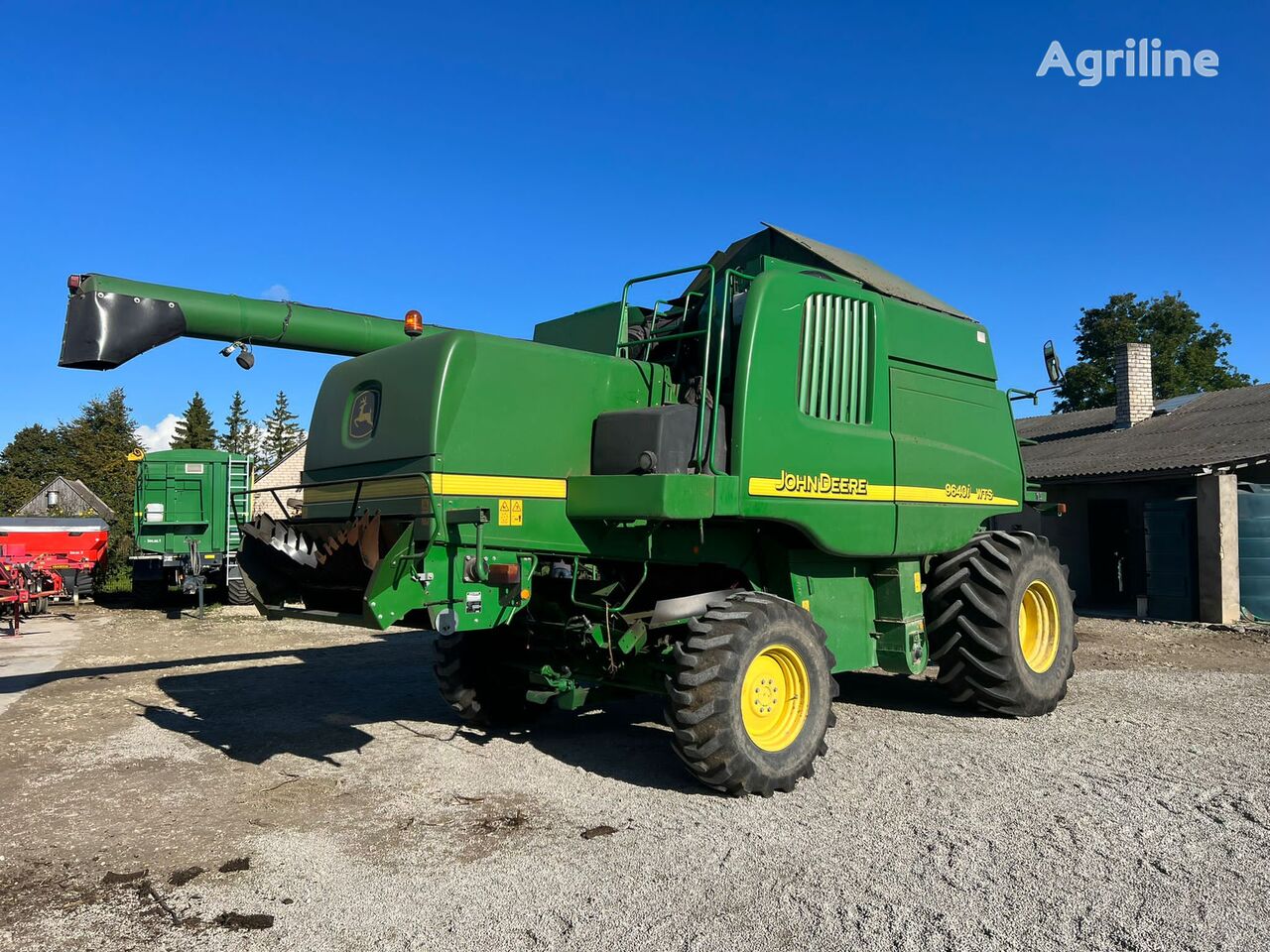 Moissonneuse-batteuse JOHN DEERE 9640i WTS - Photo 9