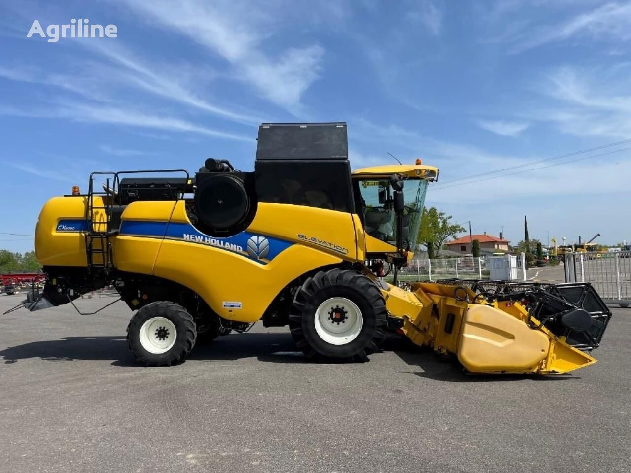 Moissonneuse-batteuse NEW HOLLAND cx 5090 - Photo 5