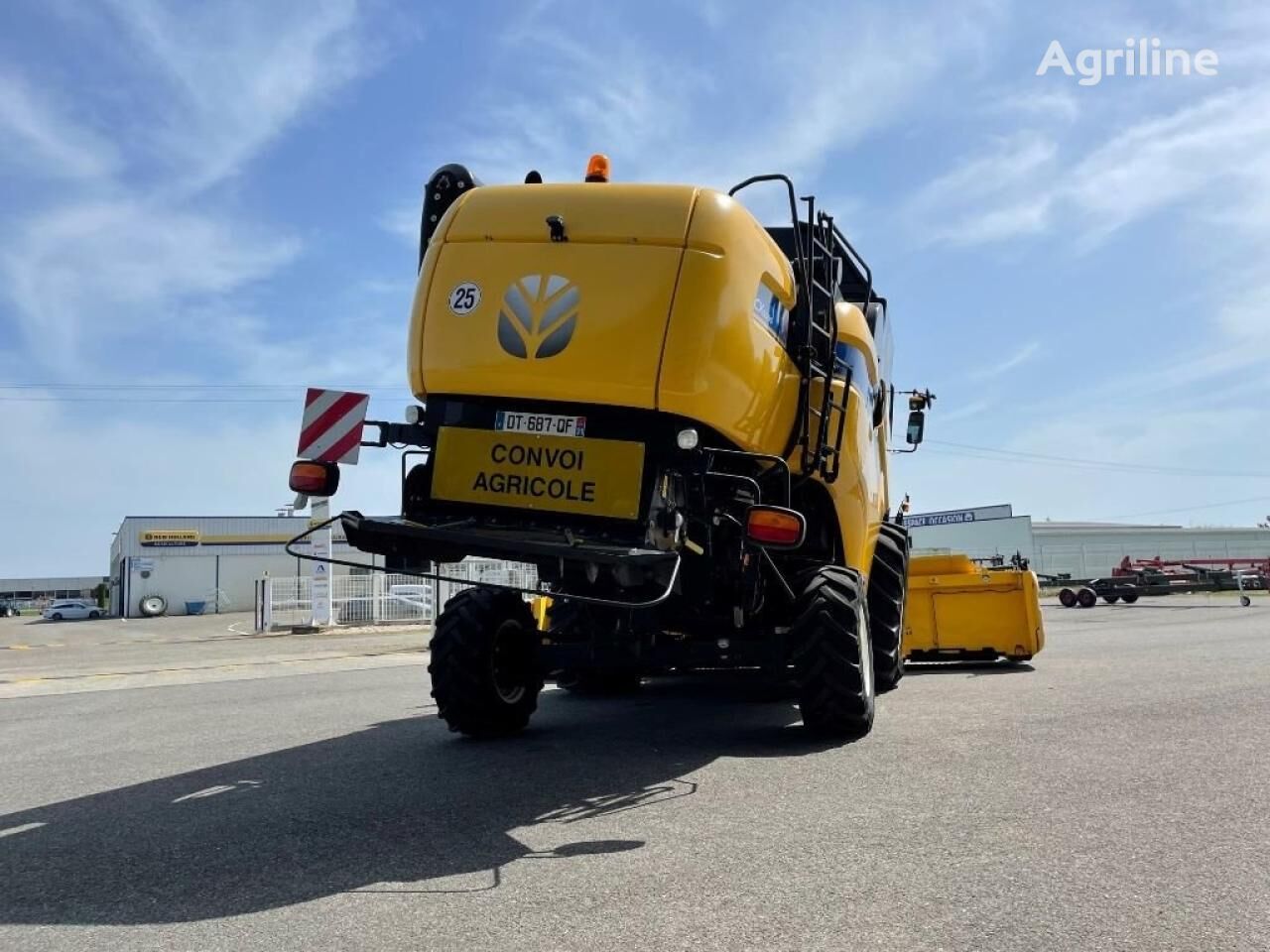 Moissonneuse-batteuse NEW HOLLAND cx 5090 - Photo 7