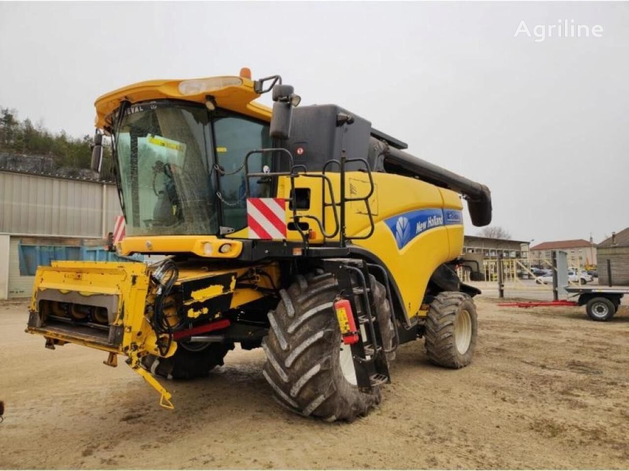 Moissonneuse-batteuse NEW HOLLAND cx 8080 - Photo 2
