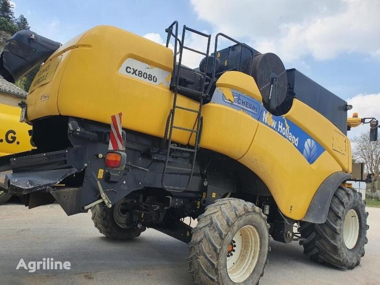 Moissonneuse-batteuse NEW HOLLAND cx 8080 - Photo 4
