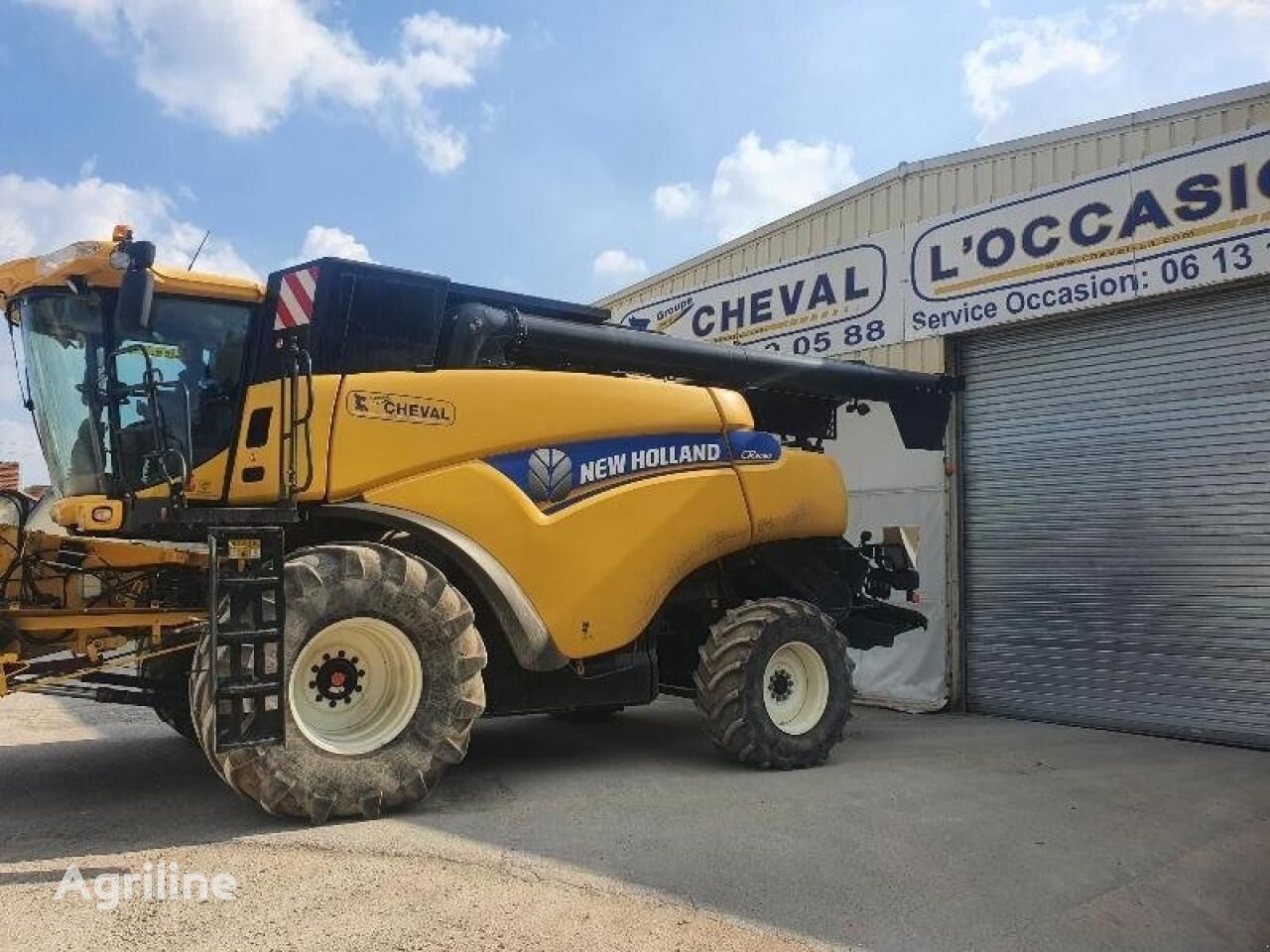 Moissonneuse-batteuse NEW HOLLAND cr 9080 l - Photo 5