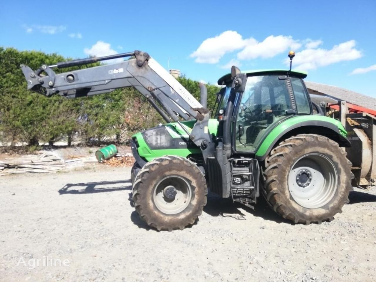 Tracteur a roues DEUTZ-FAHR agrotron 6150