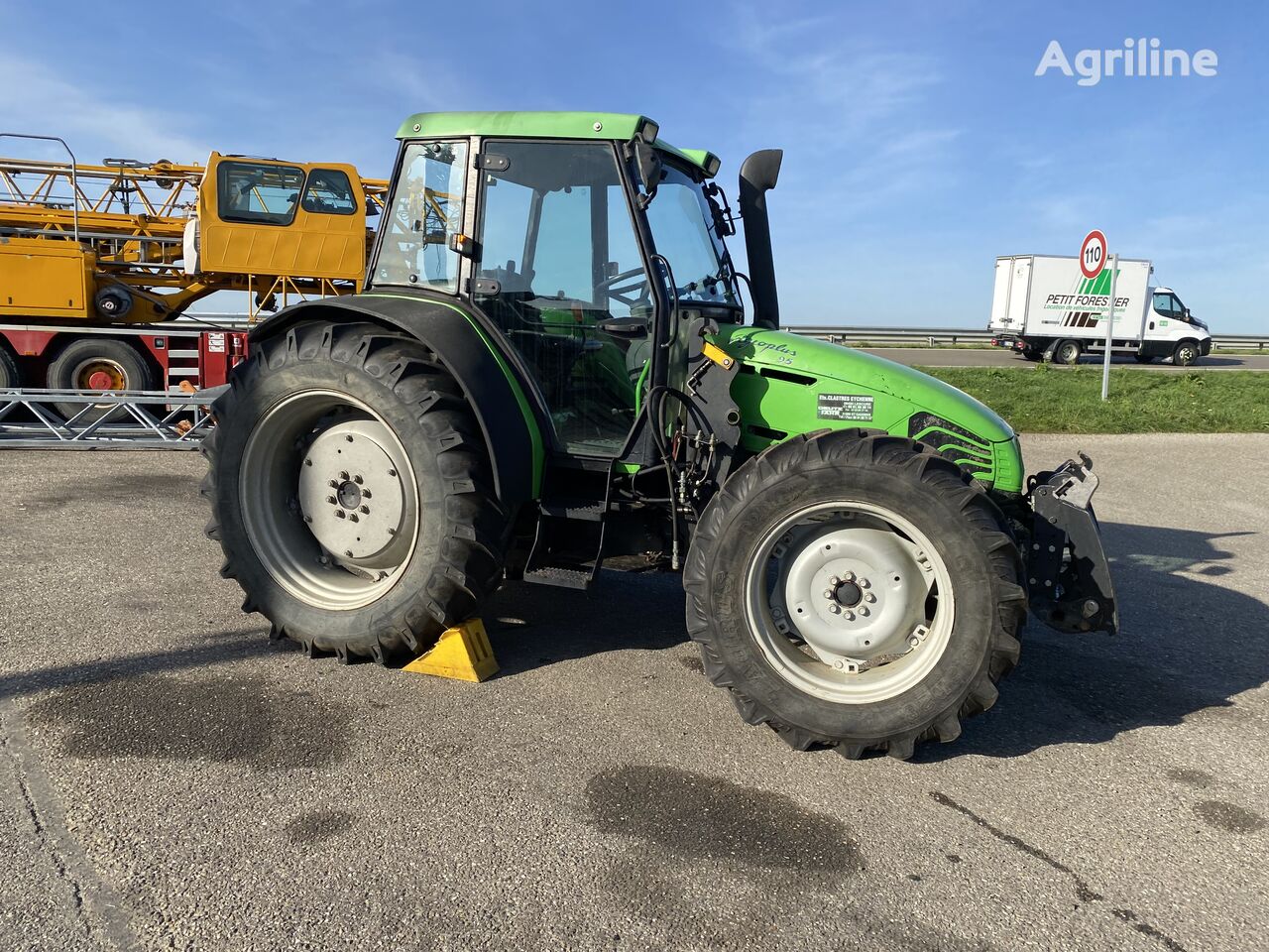 Tracteur a roues DEUTZ-FAHR AGROPLUS 95 DT endommage - Photo 47