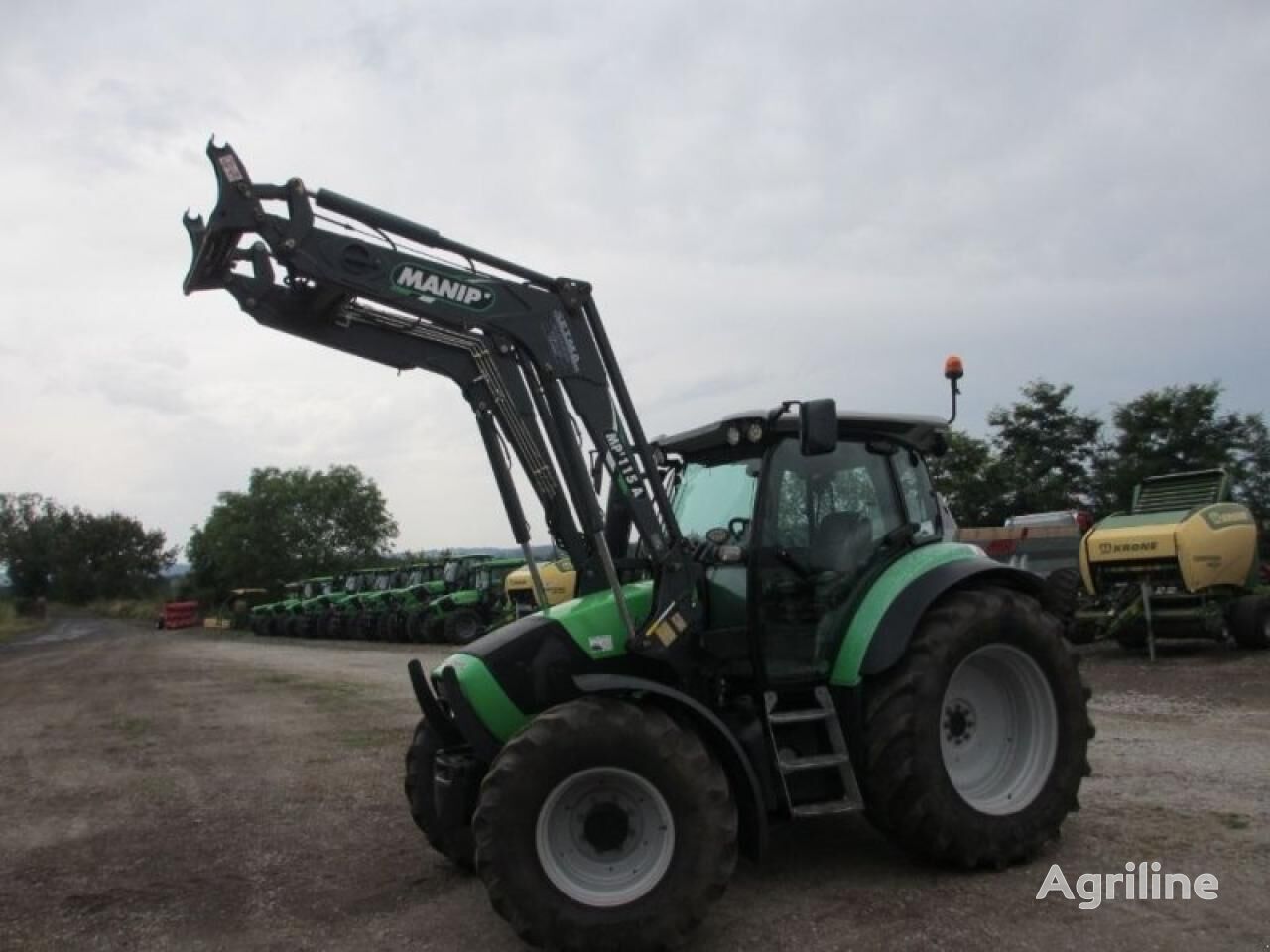 Tracteur a roues DEUTZ-FAHR agrotron k 430 profiline