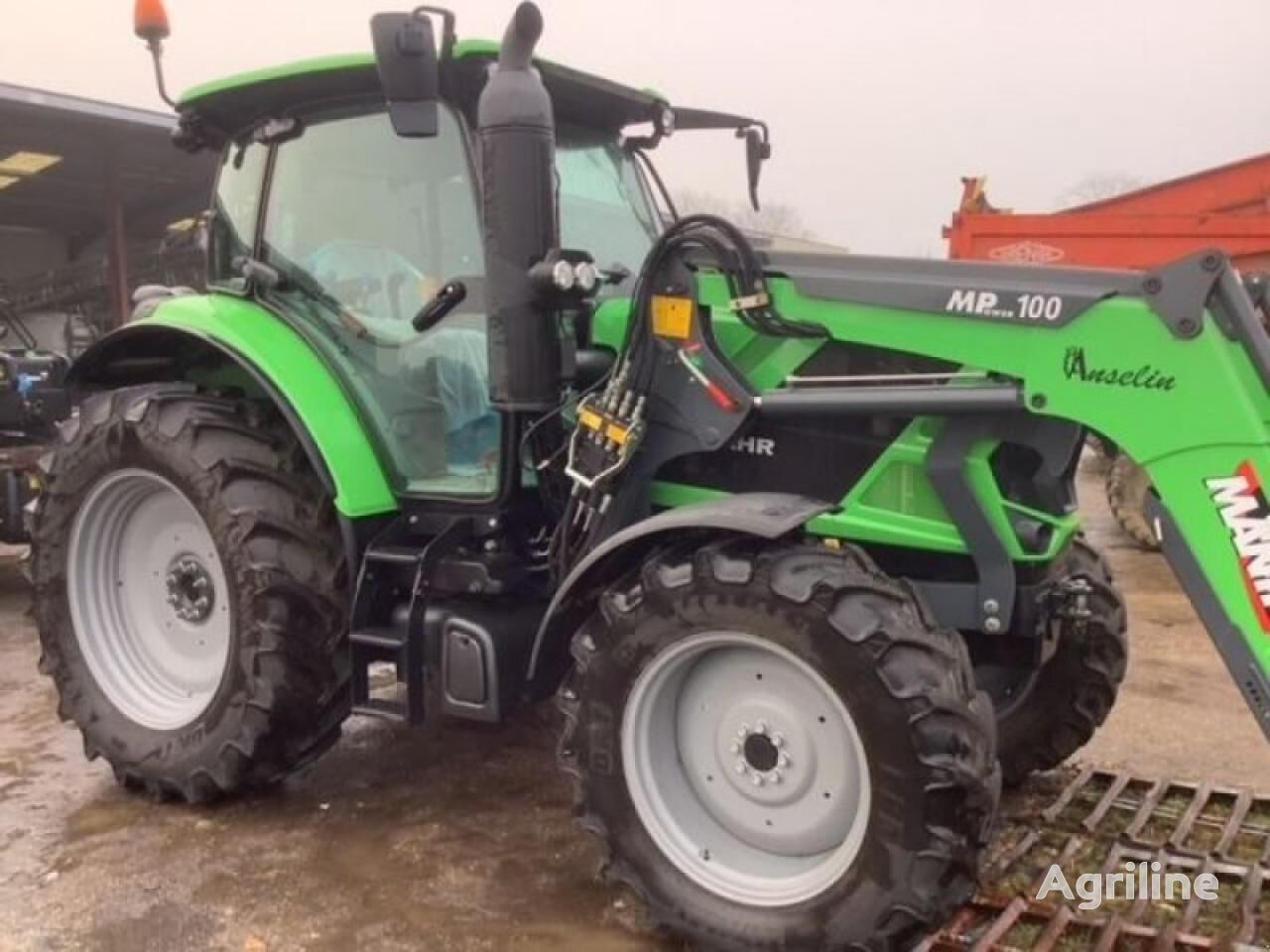 Tracteur a roues DEUTZ-FAHR agrotron 6120 - Photo 2