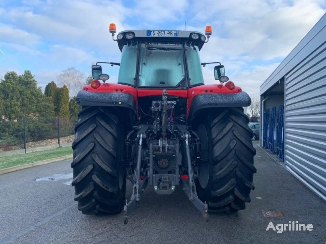 Tracteur a roues MASSEY FERGUSON 7724 eff d6 - Photo 3