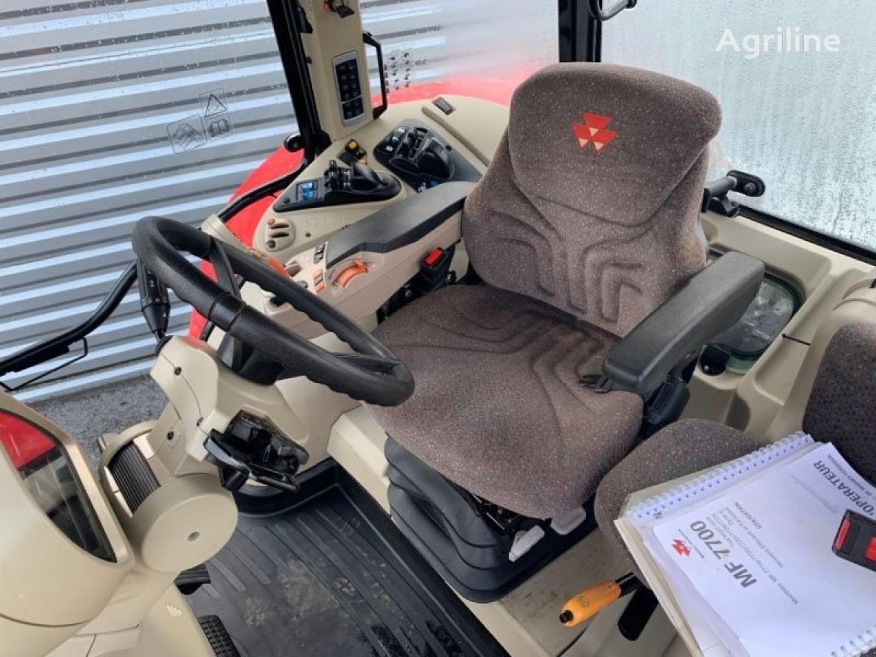 Tracteur a roues MASSEY FERGUSON 7724 eff d6 - Photo 4