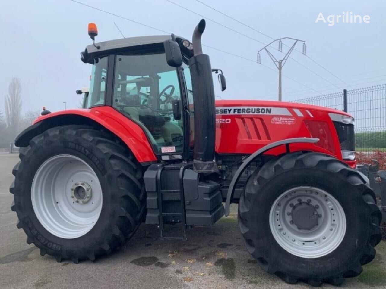 Tracteur a roues MASSEY FERGUSON 7620 exc - Photo 2