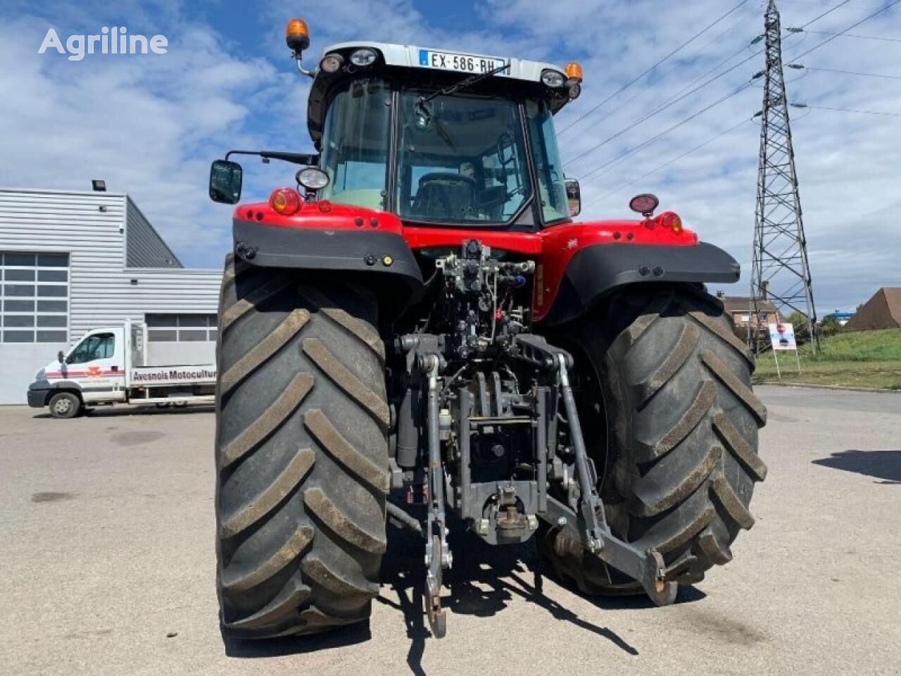 Tracteur a roues MASSEY FERGUSON 7726 exc - Photo 2